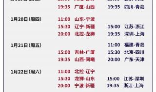 cba2022-2023赛程分几个阶段 cba辽宁队赛程表2021-2022